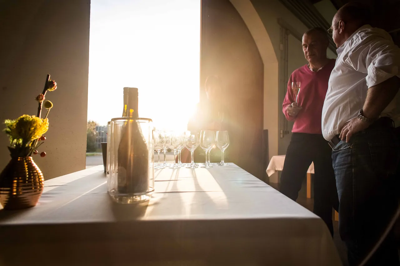 Menschen im Weingut Dr. Heigel